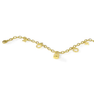 10-四芒星坠锁手链-2