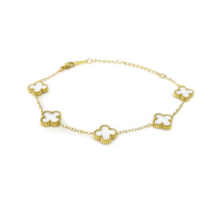 四叶草幸运手链（小）白色-1