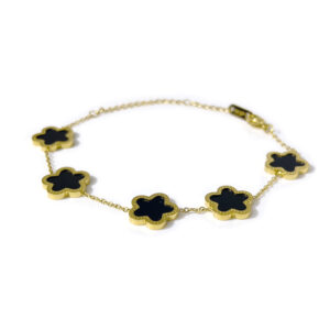 五叶草（点面）-黑色