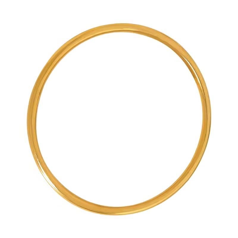  minimalist polished thin-band bangle