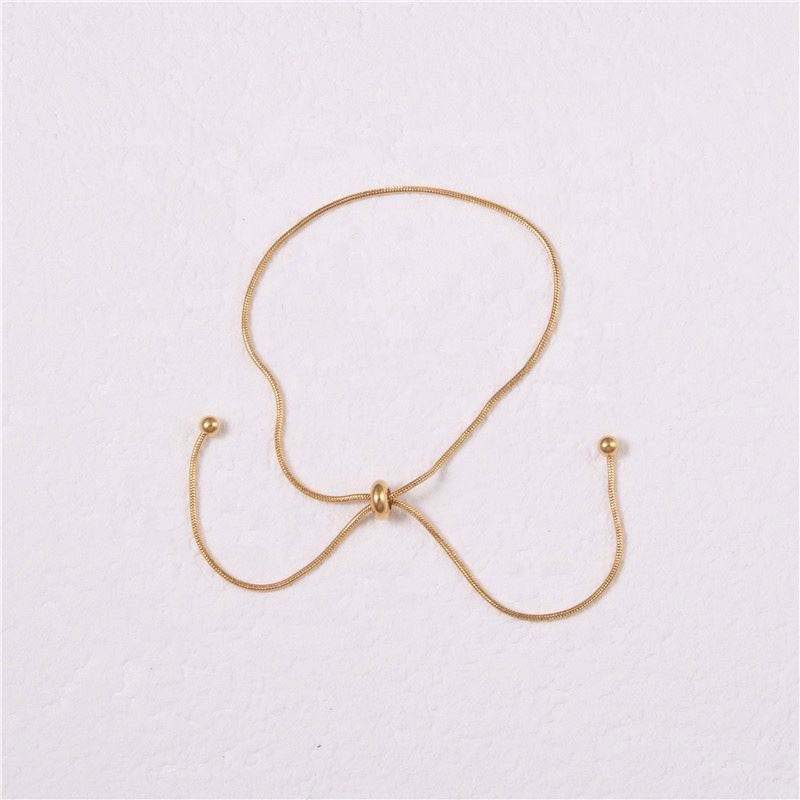 Drawstring Snake Chain Bracelet